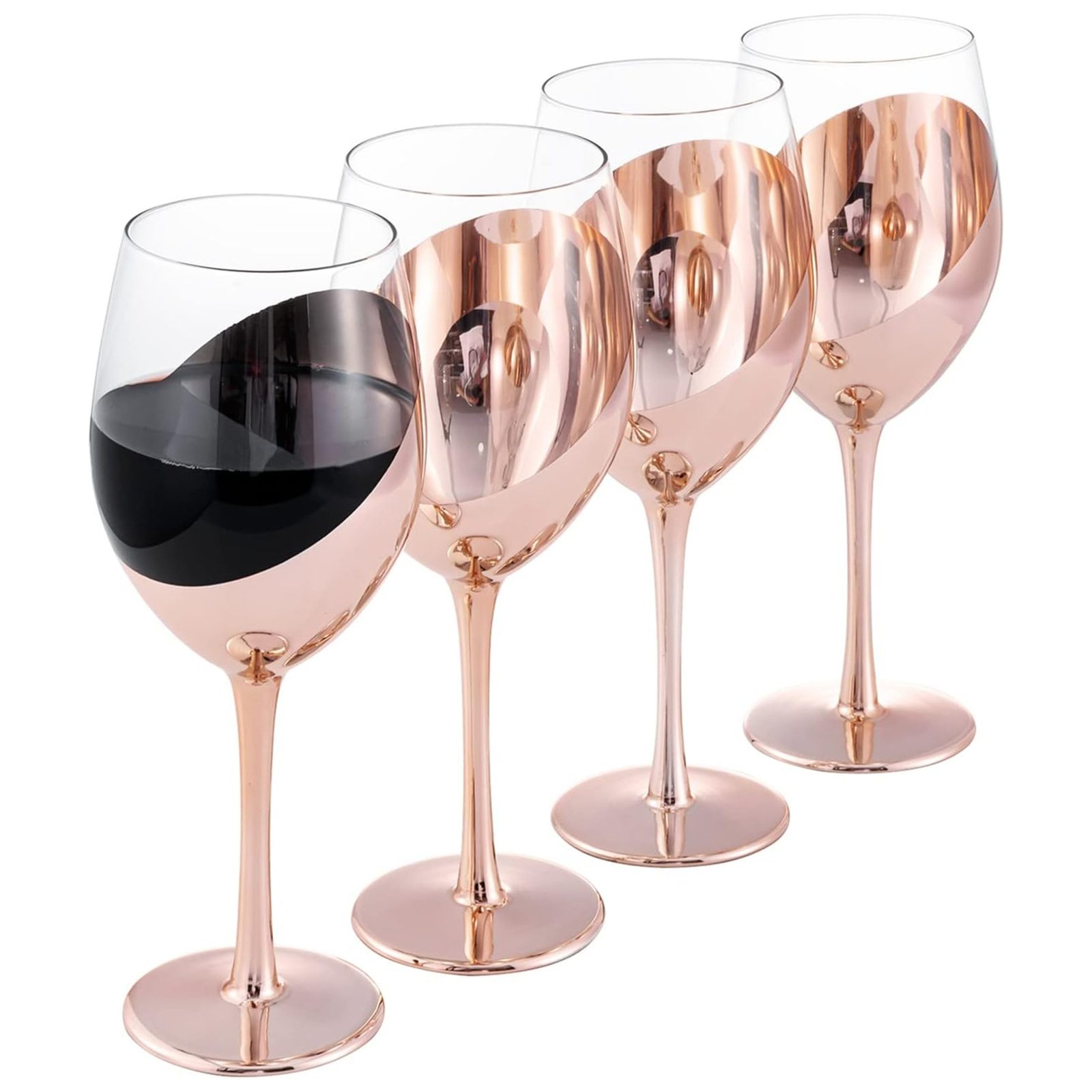 Set de Copas y Decantador para Vinos ENCOBRIZADO - Regalos Corporativos
