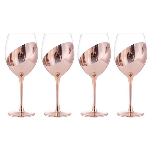 Set de Copas y Decantador para Vinos ENCOBRIZADO - Regalos Corporativos