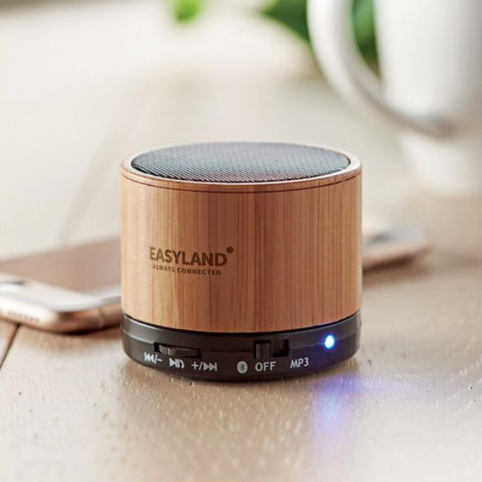 Parlante Altavoz Bamboo - Regalos Corporativos