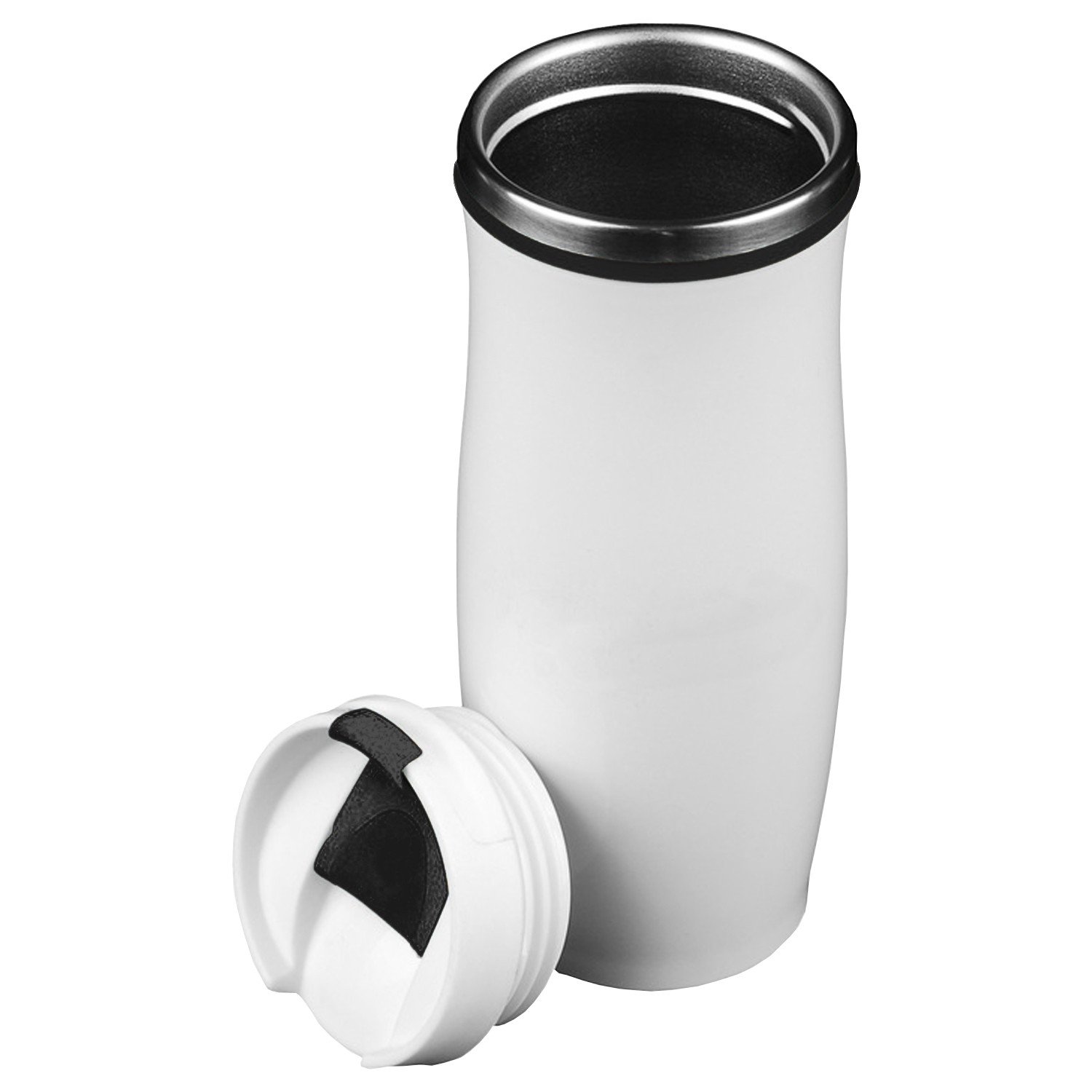 Mug Térmico Acero inoxidable Blanco - Regalos Corporativos