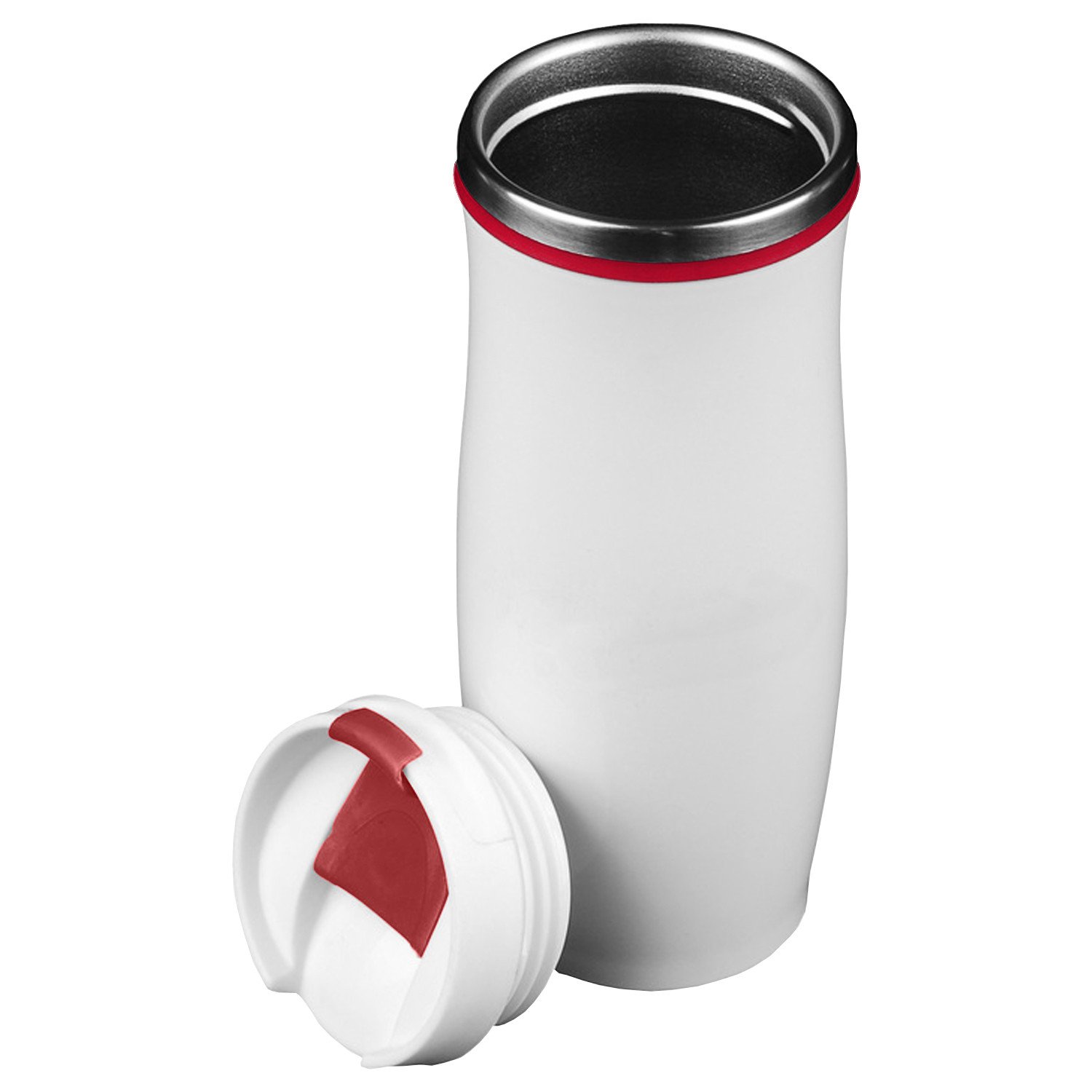 Mug Térmico Acero inoxidable Blanco - Regalos Corporativos