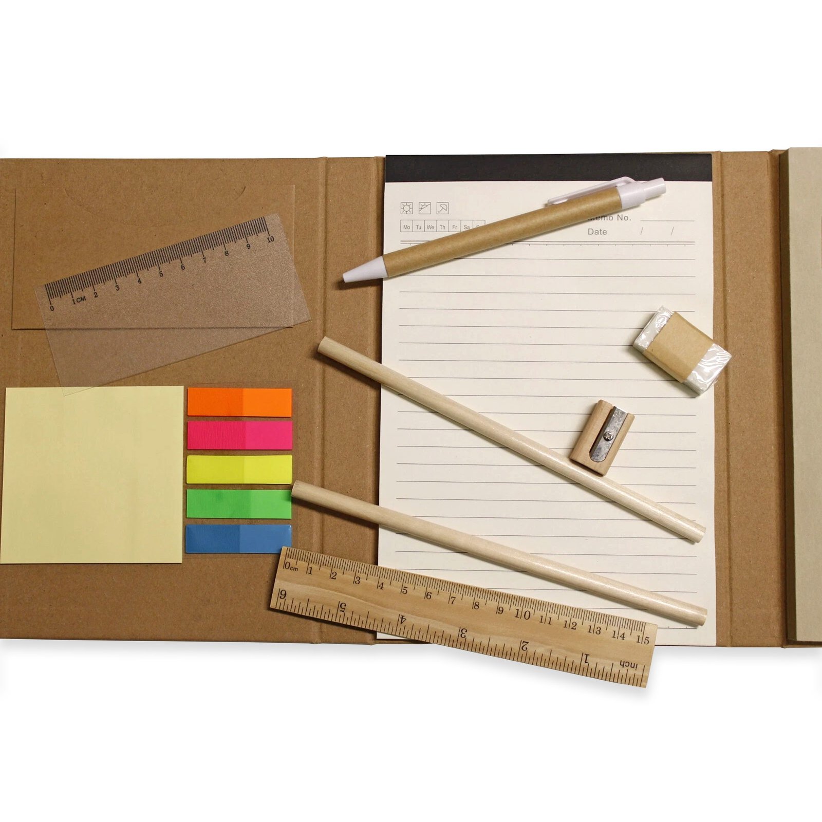 Carpeta Ecologica con set de escritorio - Regalos Corporativos