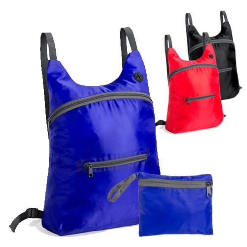 Mochila Poliéster Plegable Mathis - Regalos Corporativos