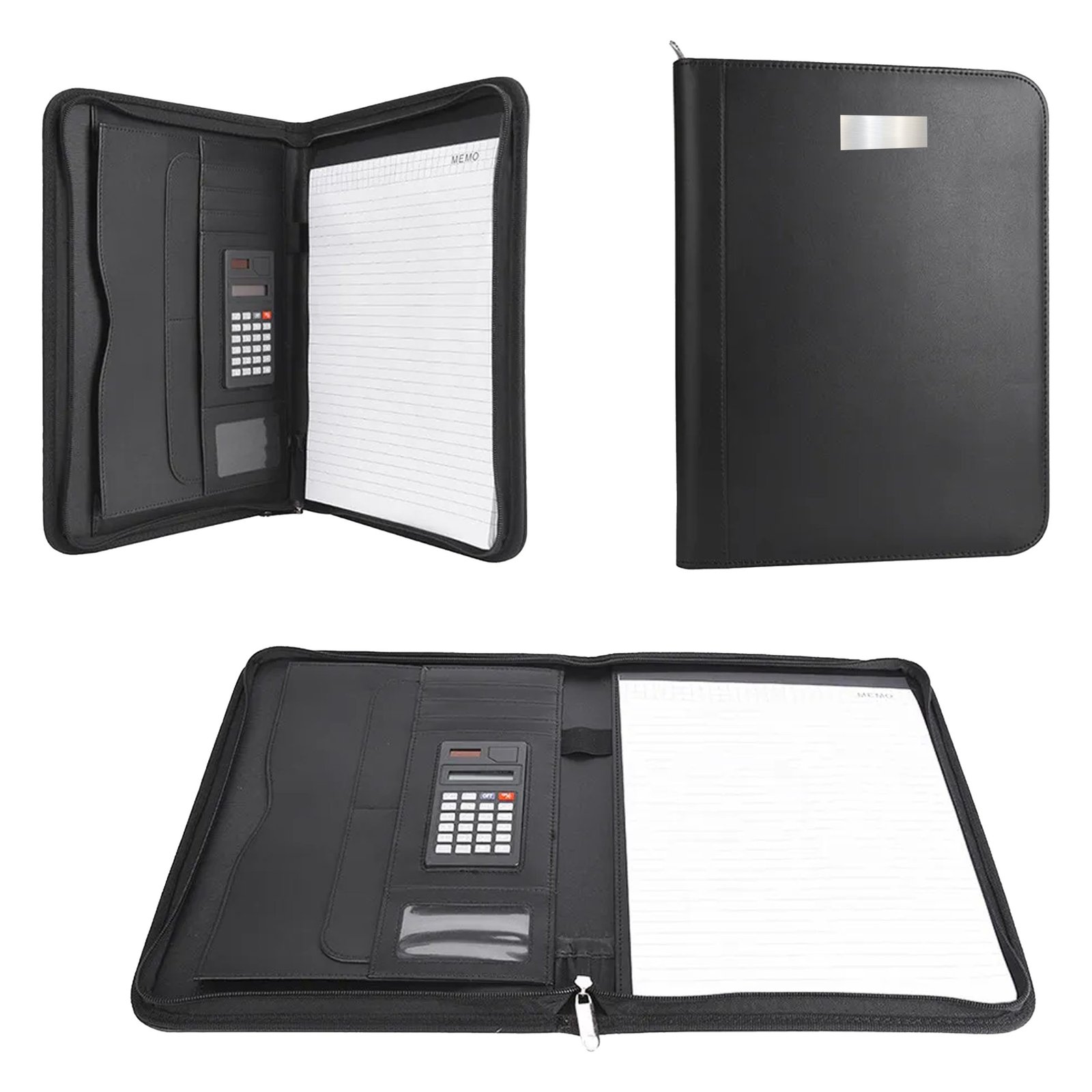 Carpeta Cuero PU Símil - Regalos Corporativos