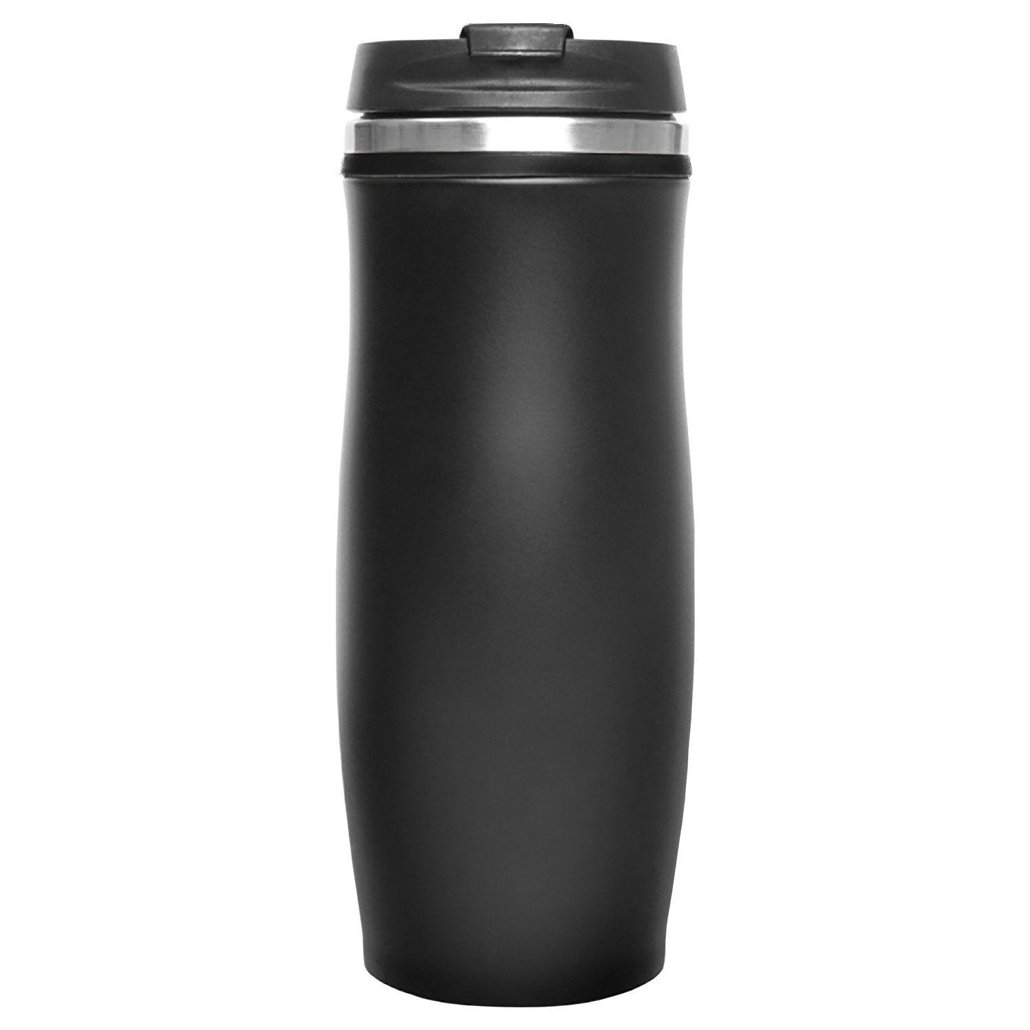 Mug Térmico Acero inoxidable Negro - Regalos Corporativos