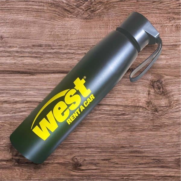 Botella Jim personalizado para West Rent a Car