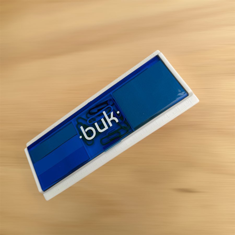 Porta Notas Adhesivas con Clips personalizado para Buk Software de Recursos Humanos