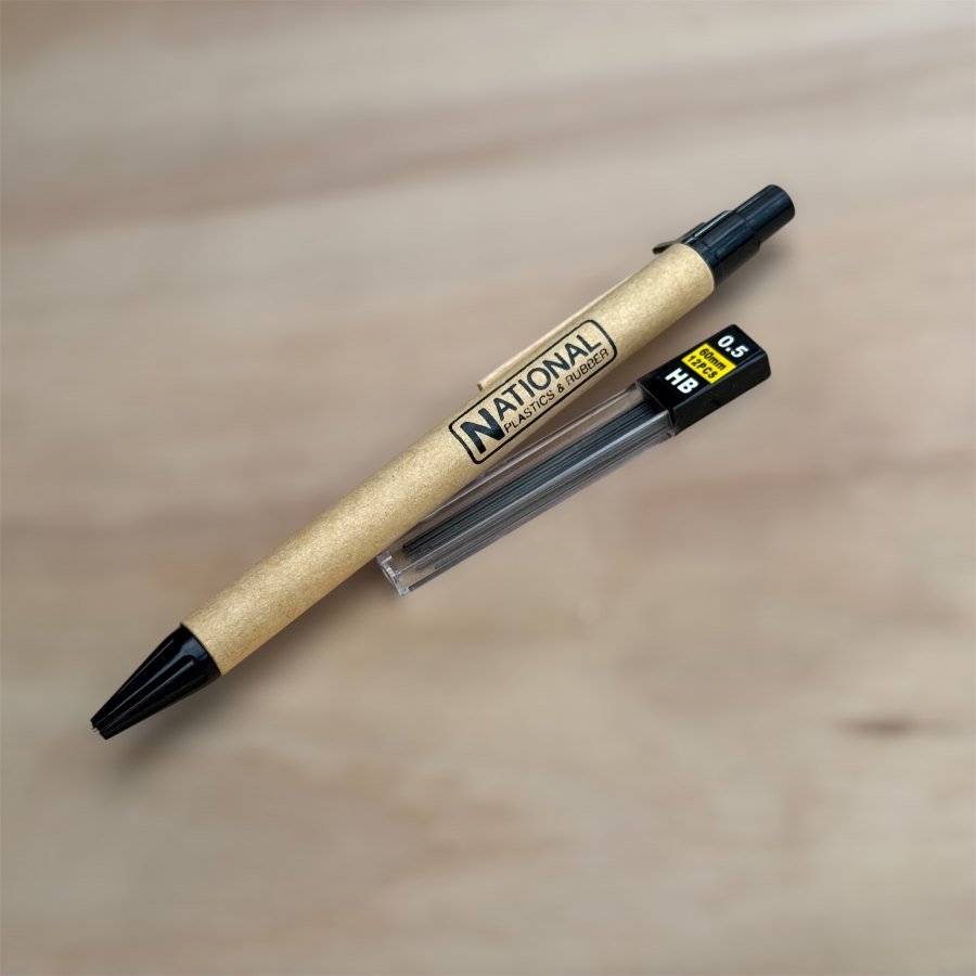 Set Portaminas Ecológico personalizado para National