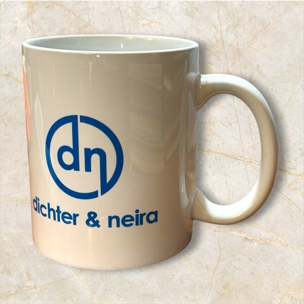 Tazón Cerámico Sublimación 350cc personalizado para Dichter & Neira