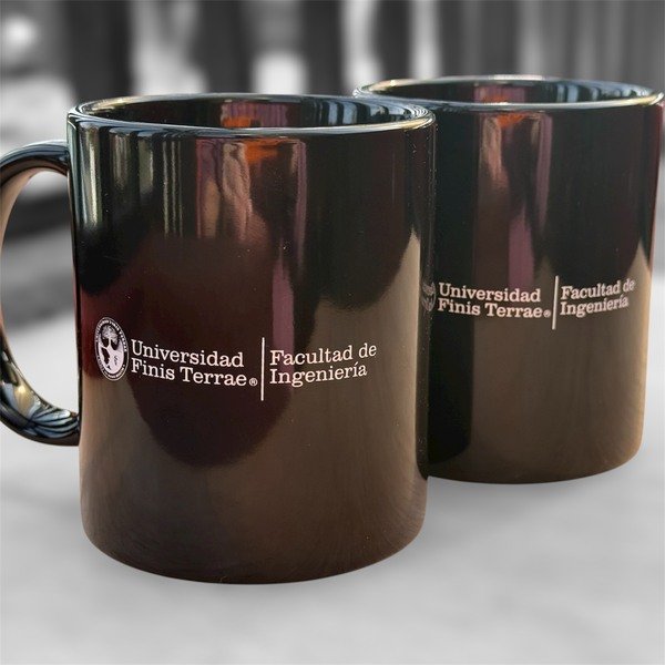 Tazón Cerámico de Color 350cc personalizado para Universidad Finis Terrae
