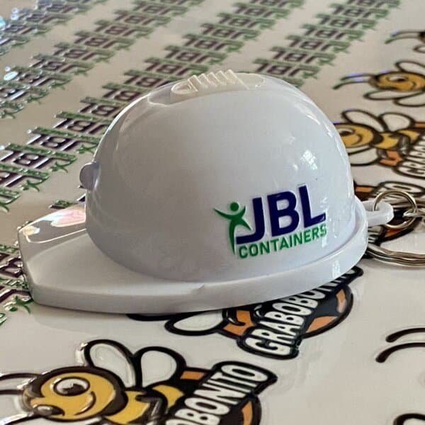 Llavero-Casco-Destapador personalizado para JBL Comercial