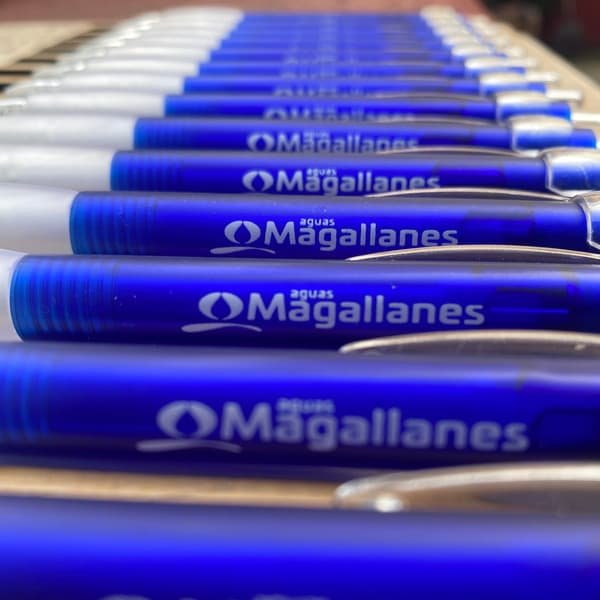 Bolígrafo Promocional Cheaper personalizado para Aguas Magallanes