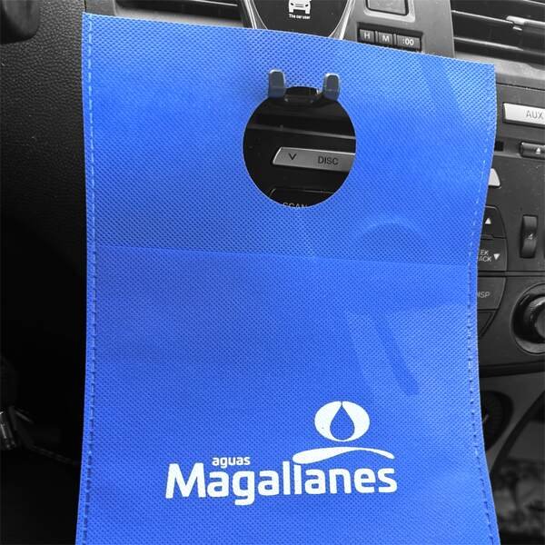 Basurero para Vehículo de TNT personalizado para Aguas Magallanes