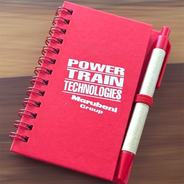 Cuaderno Eco Colors personalizado para Corporación Marubeni