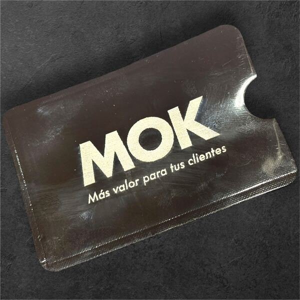 Funda Protectora Tarjetas Anti-Clonación personalizado para Grupo MOK