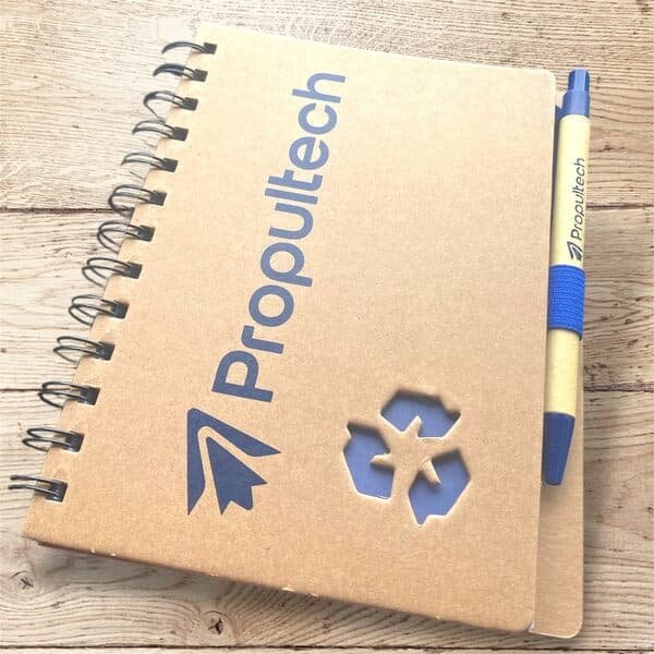 Cuaderno Ecológico Tapa Dura personalizado para Propultech Desarrollo y Growth