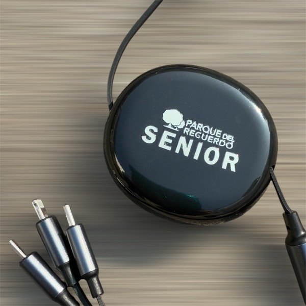 Cable retráctil de carga "JACK" personalizado para Parque del recuerdo