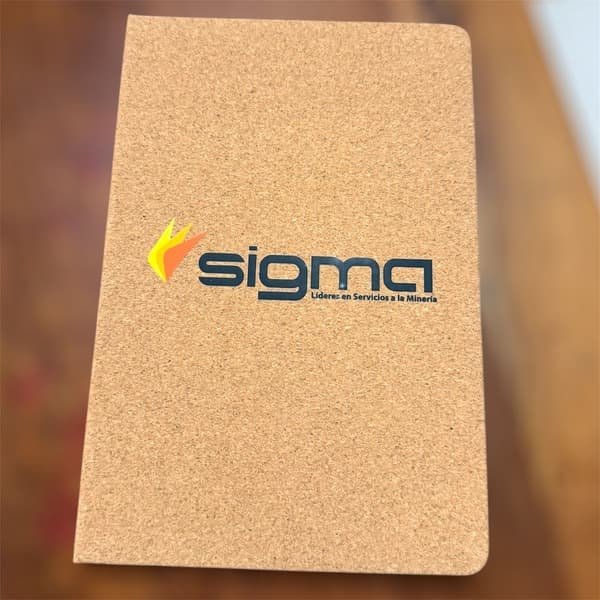 Cuaderno Corks personalizado para Sigma