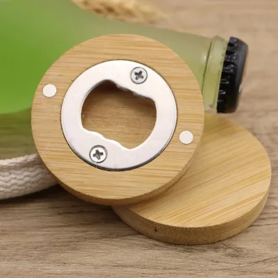 Destapador Bamboo y Posavasos - Regalos Corporativos