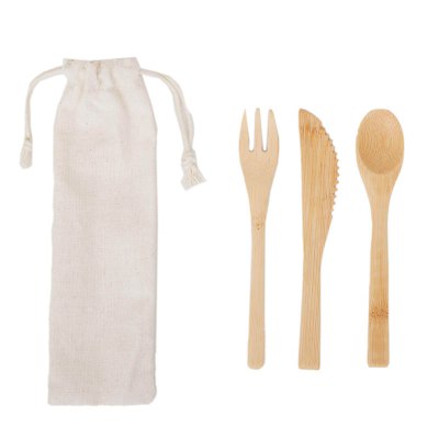 Miniatura 5 de Set Cutlery Bamboo