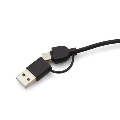 Cable 3 en 1 Bamboo - Regalos Corporativos