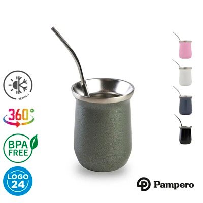 Mate Origen c/Bombilla Pampero - Regalos Corporativos