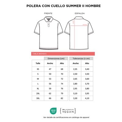 Polera con Cuello Summer II - Regalos Corporativos