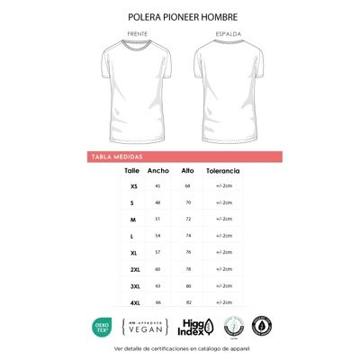 Polera Pioneer Hombre - Regalos Corporativos