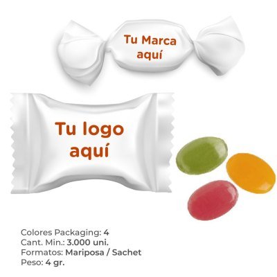 Caramelo Gajo Frutal - Regalos Corporativos