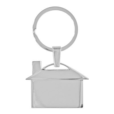 LLAVERO METÁLICO HOUSE - Regalos Corporativos