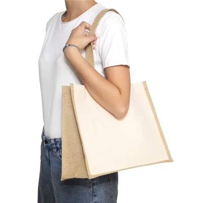 Bolsa de algodón y yute "YARI" - Regalos Corporativos