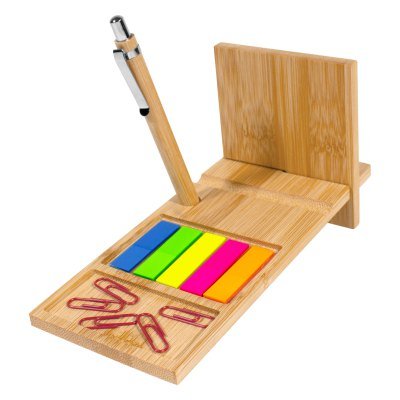 ORGANIZADOR DE ESCRITORIO DE BAMBÚ "NAGANO DESK" - Regalos Corporativos
