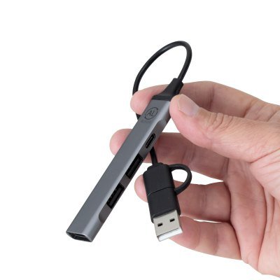 Adaptador HUB multipuerto "HAMEL" - Regalos Corporativos