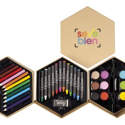 SET DE PINTURAS "HEXÁGONO" - Regalos Corporativos