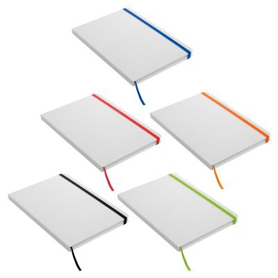 Libreta mediana “White” - Regalos Corporativos