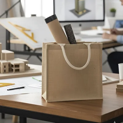 Bolsa de yute "YEYE" - Regalos Corporativos