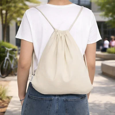 Bolsa mochila de algodón "CHILL" - Regalos Corporativos