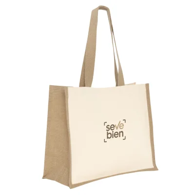 Bolsa de algodón y yute "YARI" - Regalos Corporativos