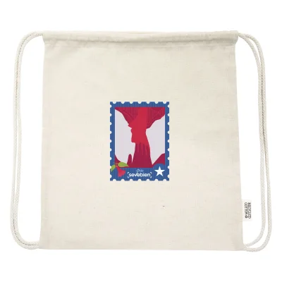 Bolsa mochila de algodón "CHILL" - Regalos Corporativos