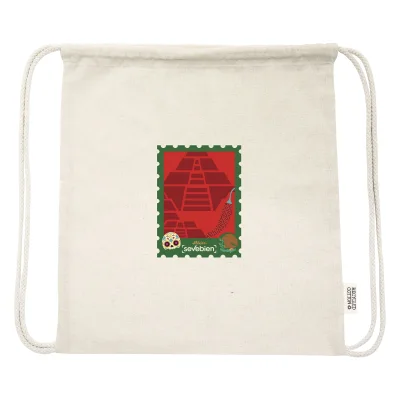 Bolsa mochila de algodón "CHILL" - Regalos Corporativos