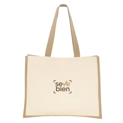 Bolsa de algodón y yute "YARI" - Regalos Corporativos