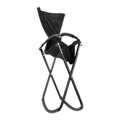 Silla mecedora negra con apoya-brazos - Regalos Corporativos