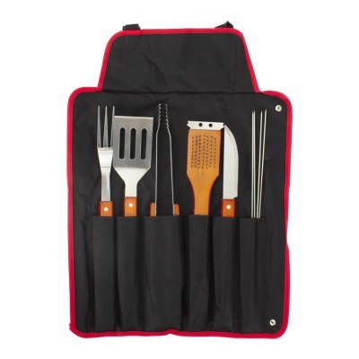 Delantal BBQ con 9 Herramientas - Regalos Corporativos