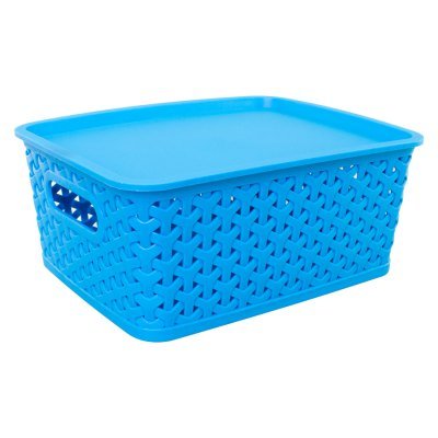 Canasto plástico 5 lt con tapa - Regalos Corporativos