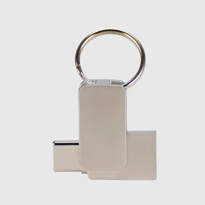 Miniatura 5 de USB 3.0 Mini-Pendrive "Giro" de Acero inoxidable 16GB