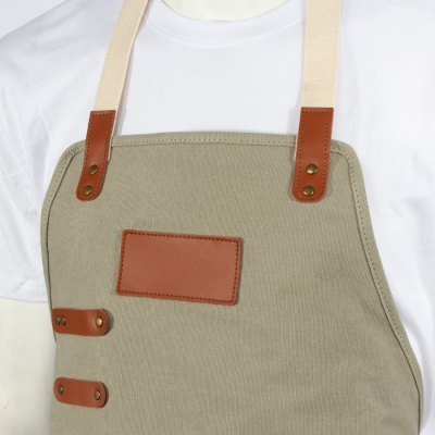 Pechera Asador Canvas Algodón 10 onzas - Regalos Corporativos