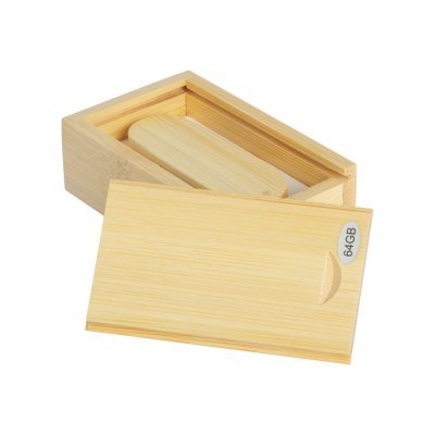 USB Pendrive 64GB de Bamboo - Regalos Corporativos