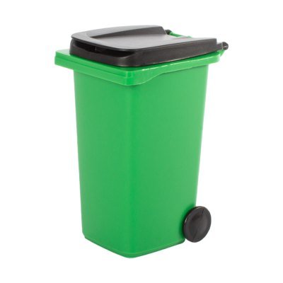 Mini Basurero Verde de Sobremesa - Regalos Corporativos
