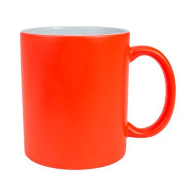 Tazón Cerámico 330cc Fluorescente Sublimación - Regalos Corporativos