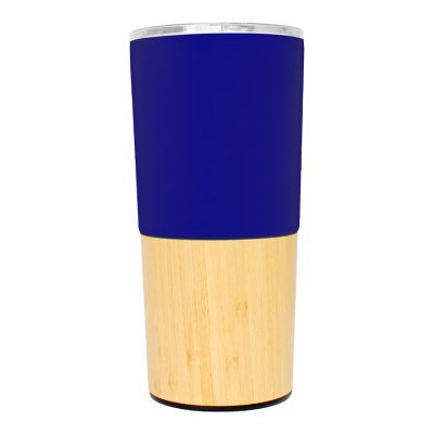 Mug metálico/bamboo "AURUS" 500cc - Regalos Corporativos